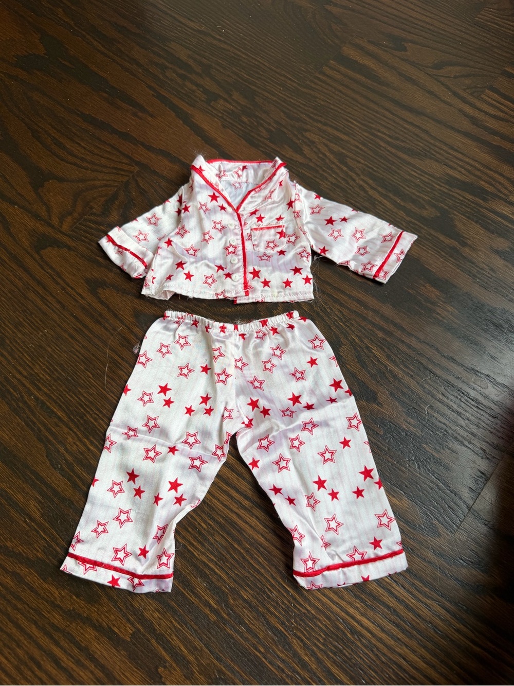 American Girl Doll retired Satin STAR PAJAMAS